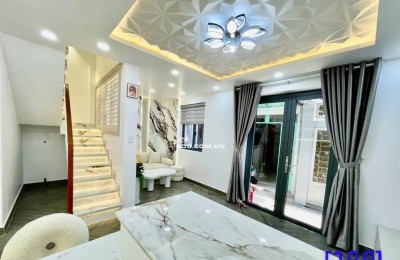 [SIÊU PHẨM - FULL NỘI THẤT] BÁN NHÀ MẶT TIỀN 6M, 2 TẦNG - KỀ HUỲNH TẤN PHÁT, KCX TÂN THUẬN - QUẬN 7 - CHỈ 3 TỶ 99